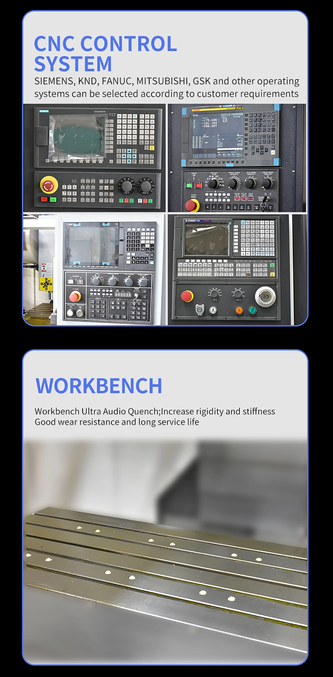 5 Axis Machine Center Vmc1160 Vertical CNC Milling Machine