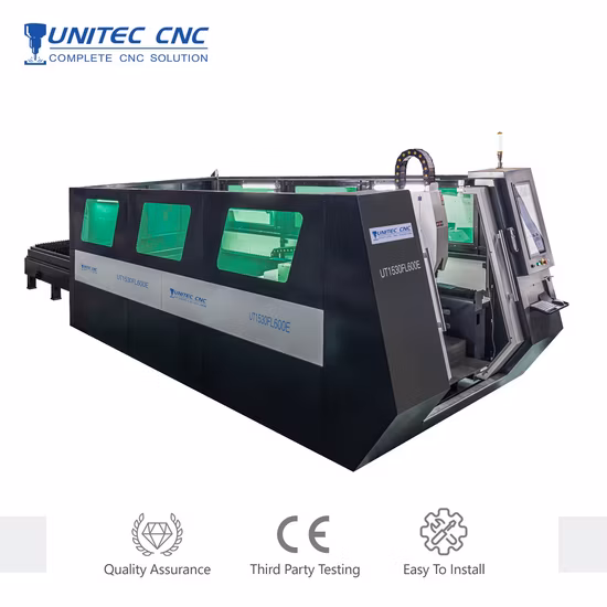 금속, 탄소강, 스테인레스강용 CNC 파이버 레이저 절단기